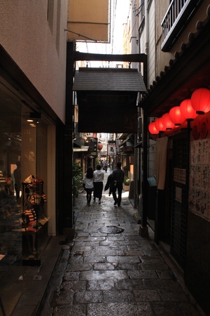 Downtown of Osakaのeditorial素材