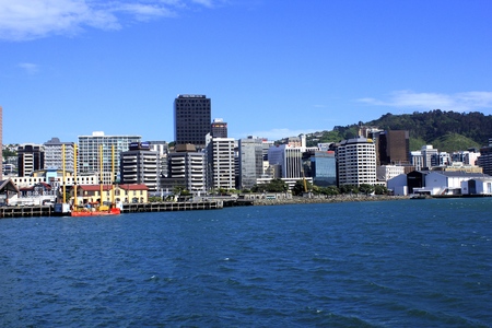 Central of Wellington, New Zealandのeditorial素材