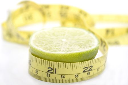 Lime with yellow meter の写真素材