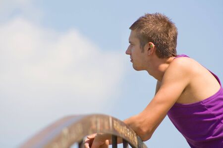 Man outdoors