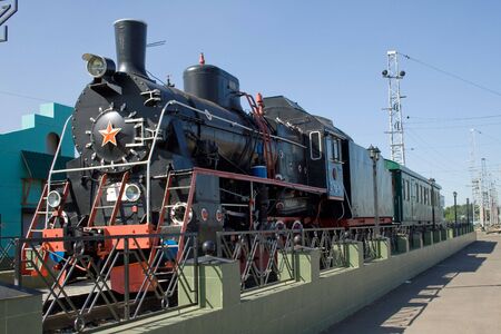 Railway station, Omskの写真素材