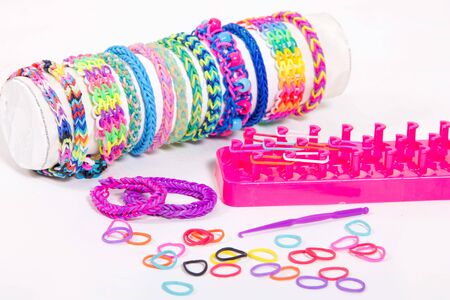 loom bandsの写真素材