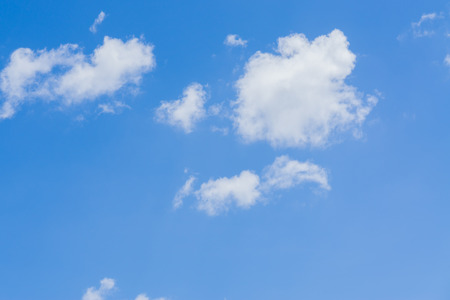 Sky with clouds and sunshine.の写真素材
