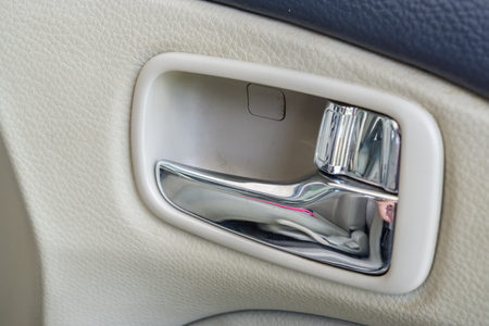 Automobile car door handle.の写真素材