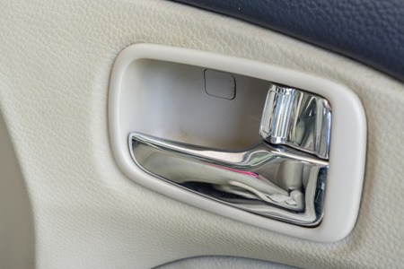 Automobile car door handle.の写真素材
