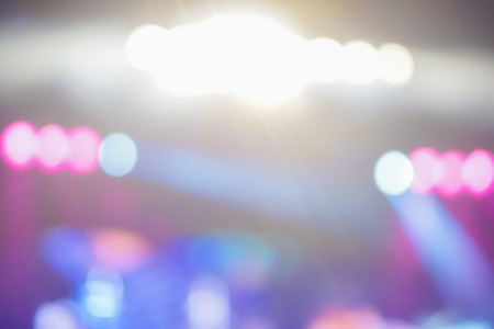 blurred background of night bokeh light,abstract texture background concert light background...