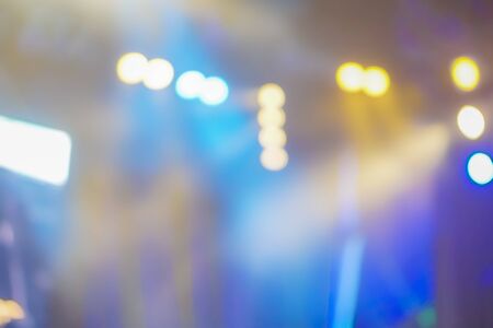 blurred background of night bokeh light,abstract texture background concert light background...