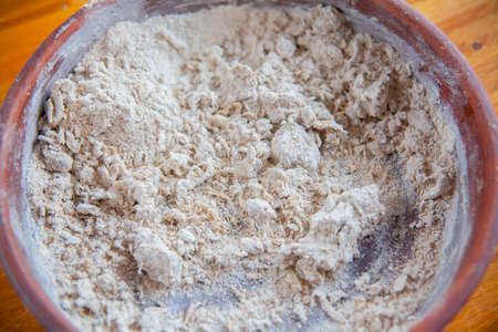 Cookie dough. High quality photo.