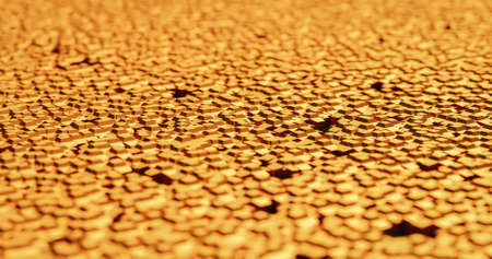 yellow abstract surfaceの写真素材