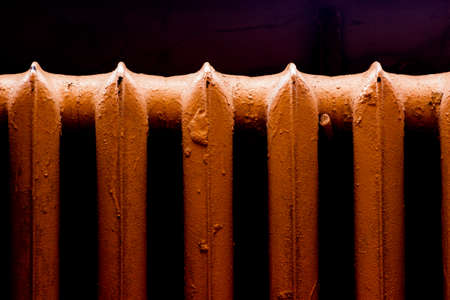 Retro heat radiatorの写真素材