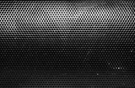 Speaker grille texture with a reflection spot high qualityの写真素材