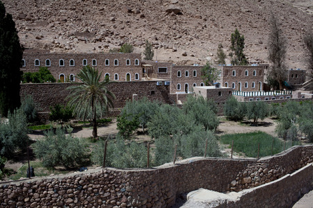 Monastery of St Catherine in Sinai, Egyptの写真素材