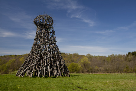 Ð¡ontemporary wooden architectureのeditorial素材