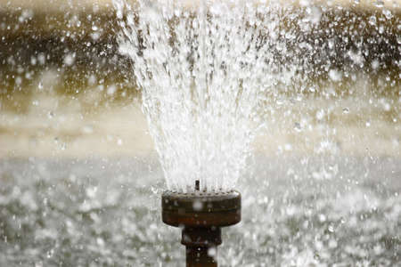 Water in fountain