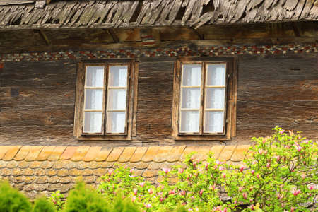 Rustic windowsの写真素材