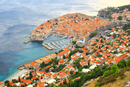Dubrovnik in Croatiaの写真素材