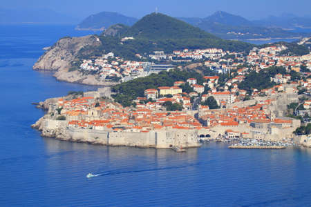 Dubrovnik Old Town in Croatiaの写真素材