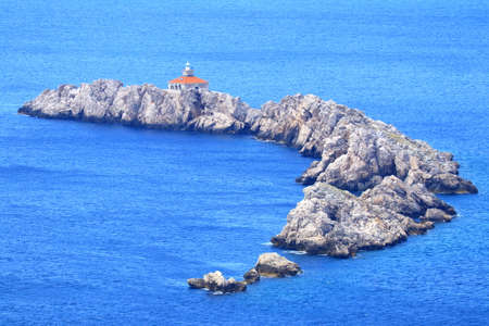Grebeni, rocky islets near Dubrovnik, Croatiaの写真素材