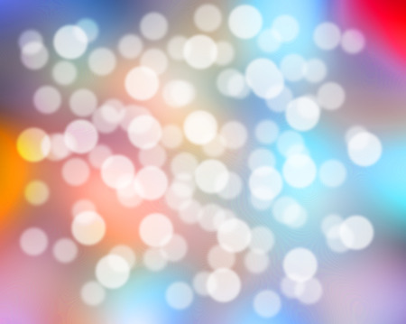 Beautiful colorful abstract circular bokeh backgroundの写真素材