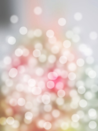 Beautiful colorful abstract circular bokeh backgroundの写真素材