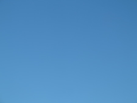 Beautiful clear blue sky texture backgroundの写真素材