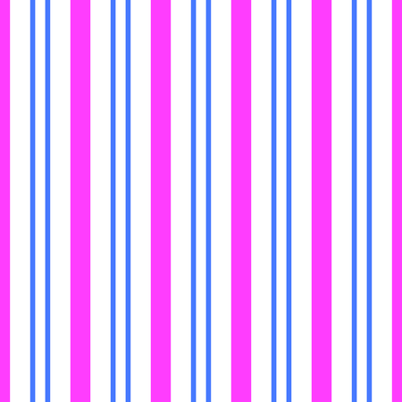 Seamless pattern stripe pink and blue pastel colors. Vertical pattern stripe abstract background vector illustrationのイラスト素材