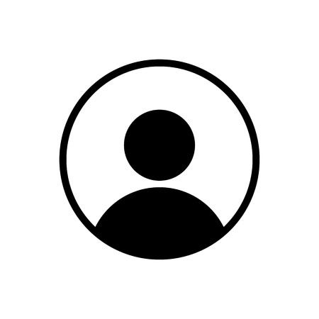 Man vector icon for graphic design, logo, web site, social media, mobile app, ui illustrationのイラスト素材