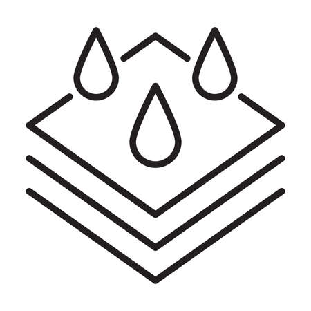 Absorption icon vector for graphic design,  website, social media, mobile app, UI illustrationのイラスト素材