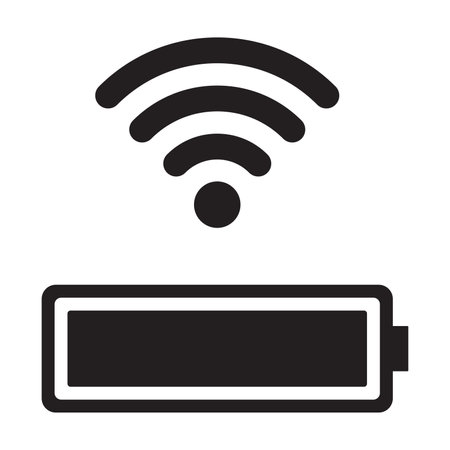 battery icon vector for graphic design, website, social media, mobile app, UI illustrationのイラスト素材