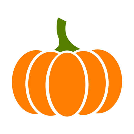 Pumpkin icon vector Halloween or Thanksgiving concept for your website design, logo, app, UI. illustrationのイラスト素材