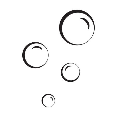 Bubble icon vector for graphic design,  website, social media, mobile app, UI illustrationのイラスト素材