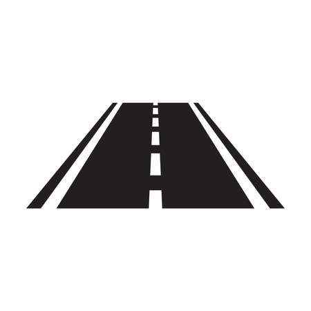 road icon vector for graphic design,   website, social media, mobile app, UIのイラスト素材