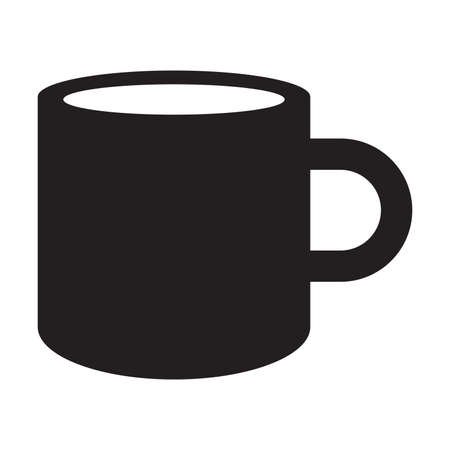 Coffee mug icon vector for graphic design,  website, social media, mobile app, UI illustrationのイラスト素材