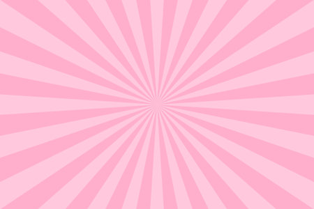Pop art pink sunbeams background comics book cartoon magazine cover. Cartoon funny retro pattern strip mock up vector illustrationのイラスト素材