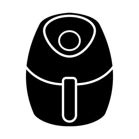cooking air fryer appliance icon vector for graphic design, logo, website, social media, mobile app, UI illustrationのイラスト素材