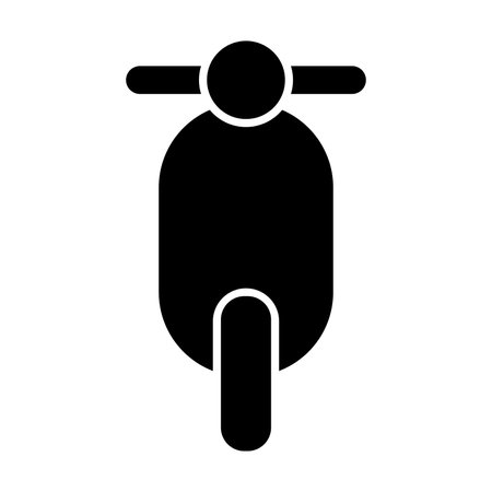 Motorcycle icon vector for graphic design, logo, website, social media, mobile app, UI illustrationのイラスト素材