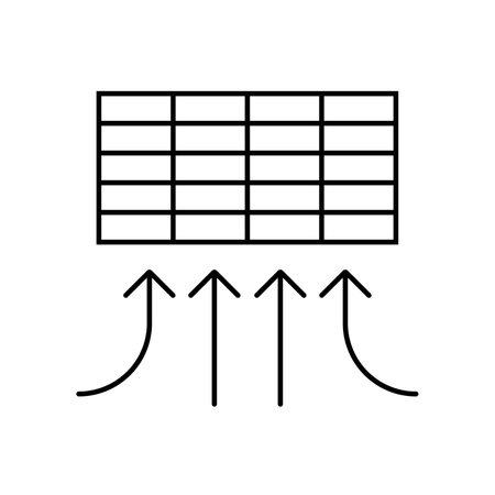 Suction icon vector vent sign for graphic design, logo, website, social media, mobile app, ui illustrationのイラスト素材