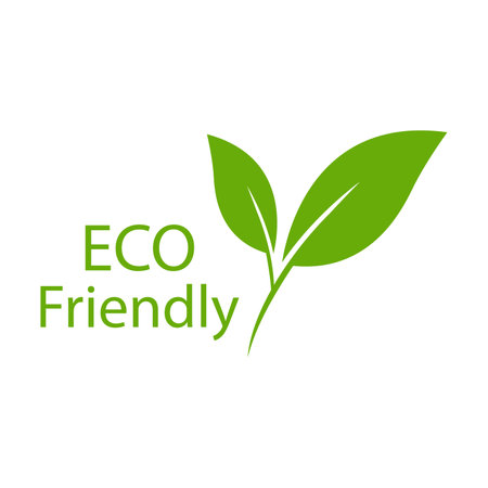 Eco friendly icon vector for graphic design, logo, website, social media, mobile app, UI illustrationのイラスト素材
