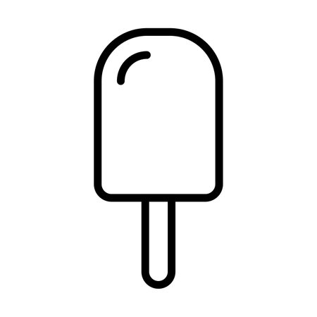 Ice cream icon vector for graphic design, logo, website, social media, mobile app, UIのイラスト素材
