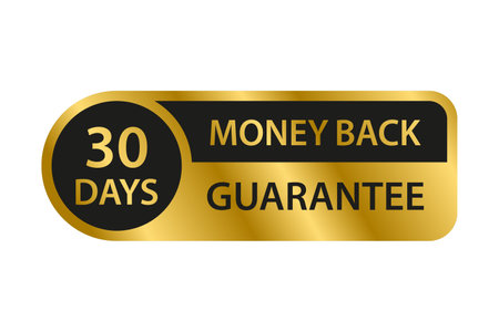 30 days money back guarantee icon vector for graphic design, logo, website, social media, mobile app, UI illustrationのイラスト素材