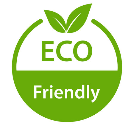 Eco friendly icon vector for graphic design, logo, website, social media, mobile app, UI illustrationのイラスト素材