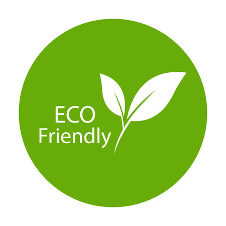 Eco friendly icon vector for graphic design, logo, website, social media, mobile app, UI illustrationのイラスト素材