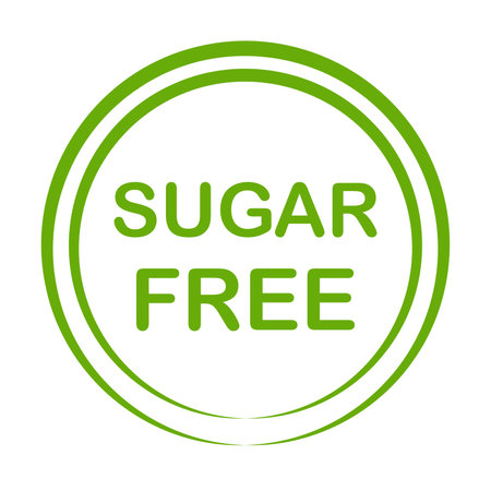 sugar free icon vector for graphic design, logo, web site, social media, mobile app, ui illustrationのイラスト素材
