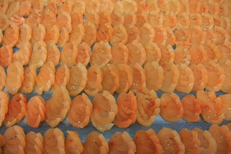 Candied nutmeg fruitの写真素材