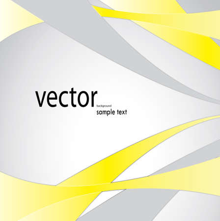 vector background yellow abstrakのイラスト素材