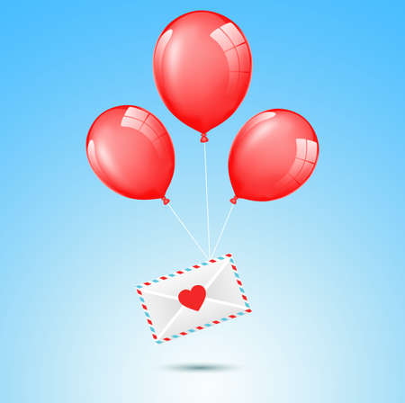Happy Valentine's day illustrationのイラスト素材