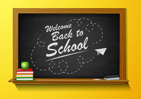 Back to school background,illustration.の写真素材