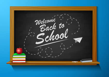 Back to school background,illustration.の写真素材