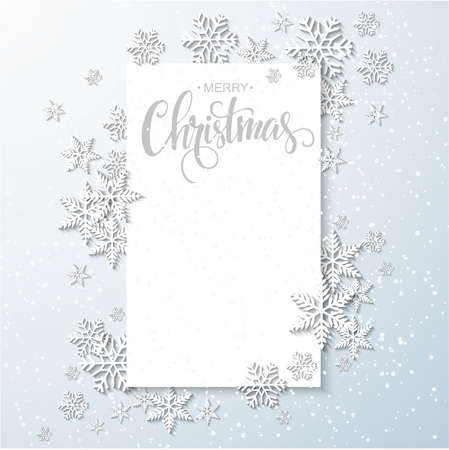 Winter holiday background with space for text, illustrationの写真素材