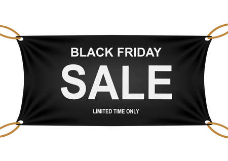 Black friday sale banner.の写真素材